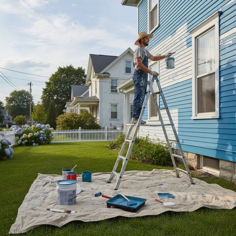 Local Residential Painting pros at work